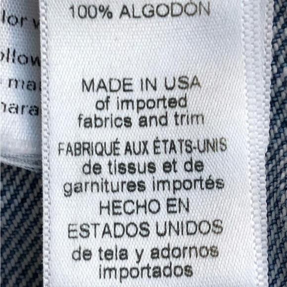 Frame Denim Skirt Le Mini Frayed Waist Raw Hem Size 27 - Picture 10 of 13